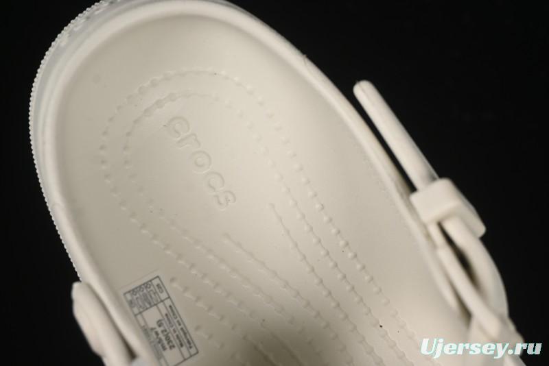 Crocs Mary Jane Classic Simple Casual Beach Clog Sandals - B.D4