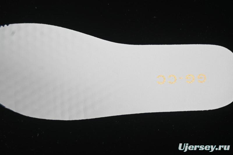 GG-CC Lace Pearl Chain Casual Platform Dad Shoes - 250310 White