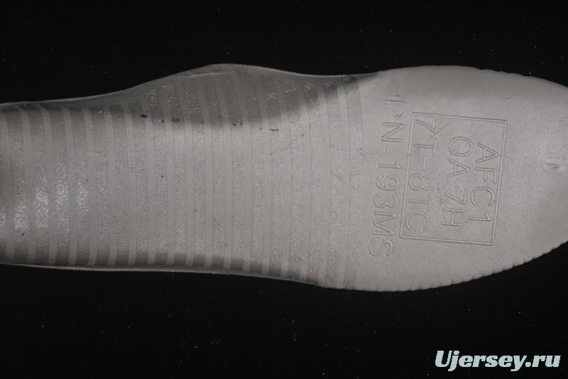 Nike Air Force 1'07 Low Casual Sneakers in Black with Purple Swoosh - HQ2037-001