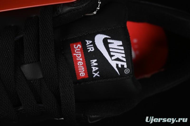 Nike Air Max 1 Retro Running Shoes with Half-Sole Air Cushion - HF8813-001