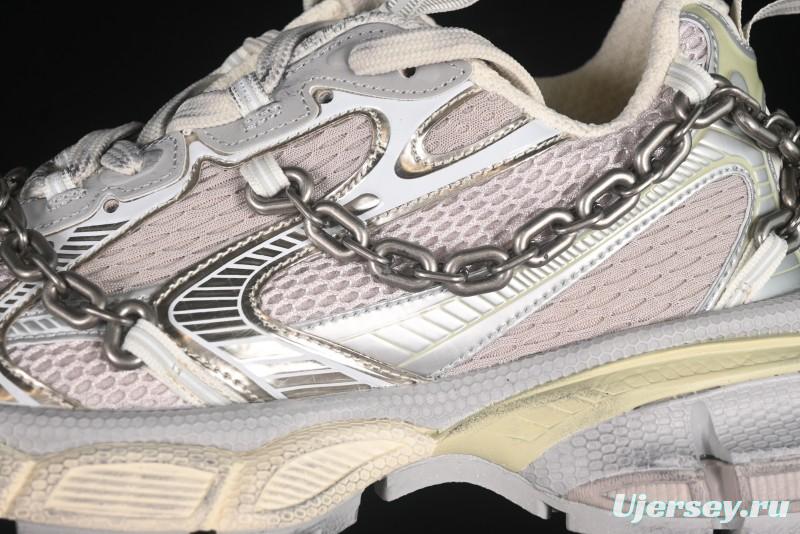 Balenciaga Phantom Sneaker 3XL Running Shoes with Transparent Heel Strap - W3XPL9182