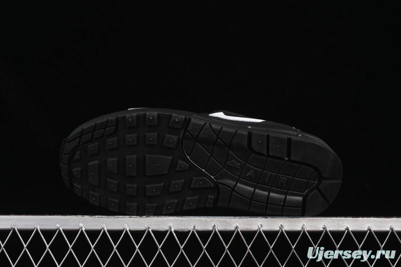 Nike Air Max 1 Retro Running Shoes with Half-Sole Air Cushion - HF8813-001