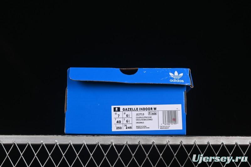 Adidas Originals Gazelle Indoor Retro Casual Anti-Slip Wear-Resistant Low-Top Sneakers - JI2713