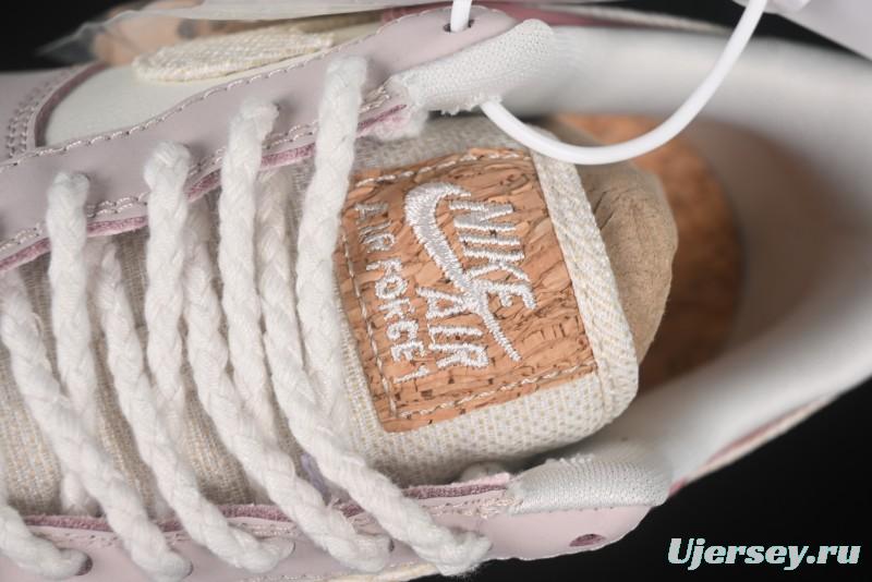 Nike Air Force 1'07 Low Casual Sneakers with Full-Length Air Cushion - IB8874-111