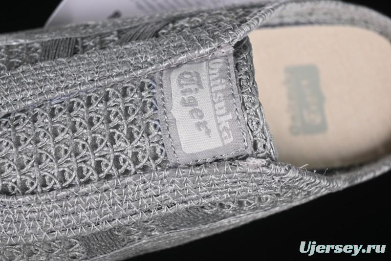 Onitsuka Tiger Mexico 66 Sabot Slip-On Shoes with Breathable Mesh Upper - 1183A707-020