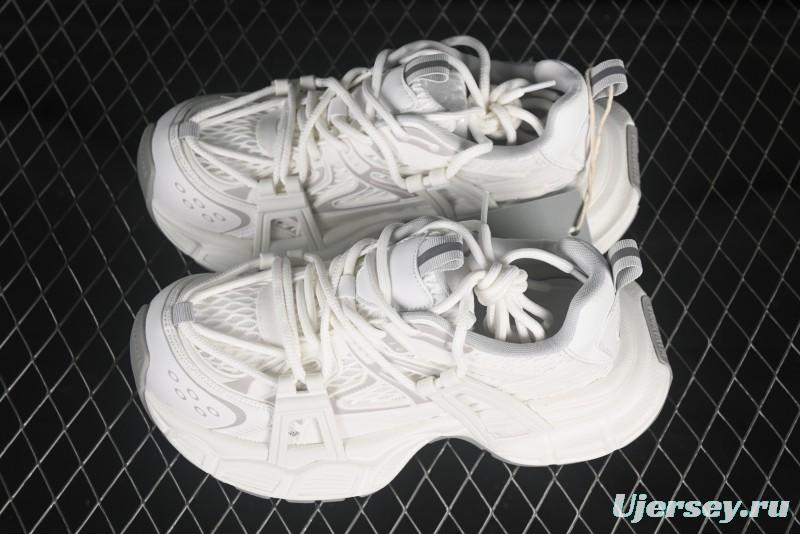GG-CC Chunky Low Casual Fashion Sports Platform Sneakers Series 5515 Off White
