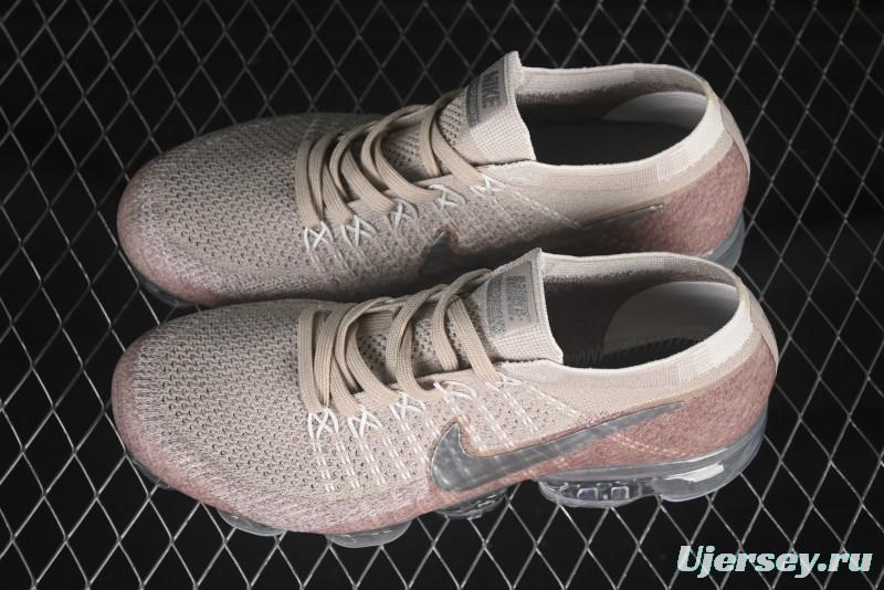 Nike Vapormax Flyknit Breathable Casual Running Shoes with Full-Length Air Cushion - 849557-202