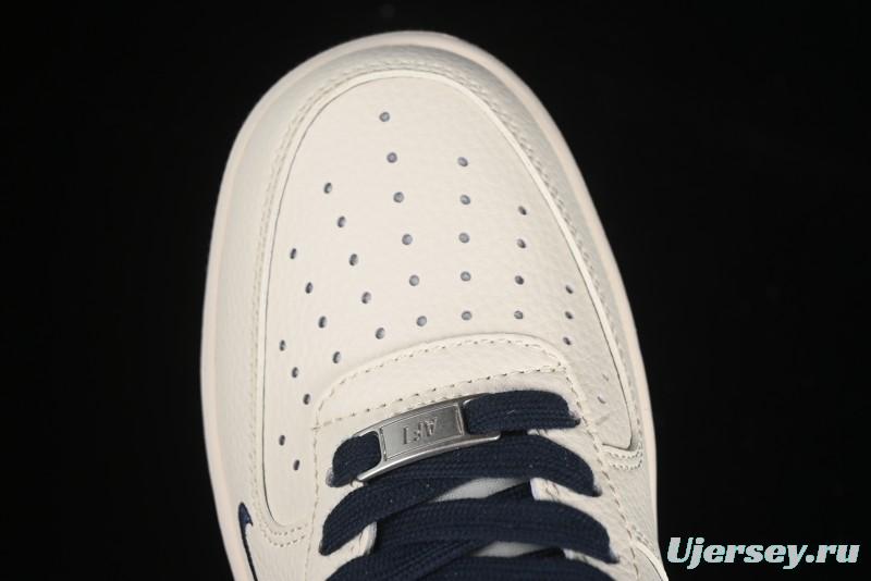 Nike Air Force 1 '07 Low Stussy Collaboration Cartoon Swoosh Casual Sneakers - ZH2598-309