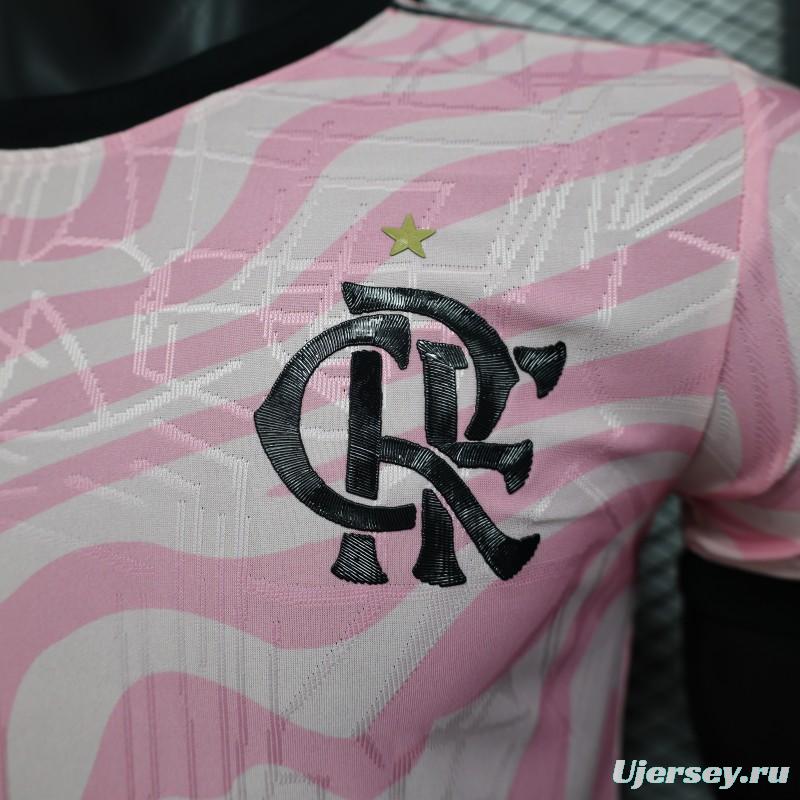 Player Version 25/26 Flamengo Pink with Marble Pattern Jersey