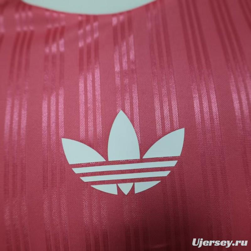 Player Version 2025 Adidas Original Pink T-Shirt