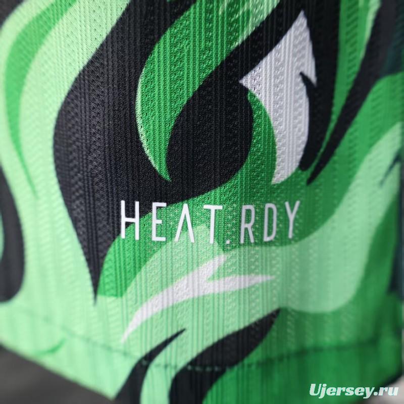 Player Version 25/26 Liverpool Green with Dragon Pattern Jersey