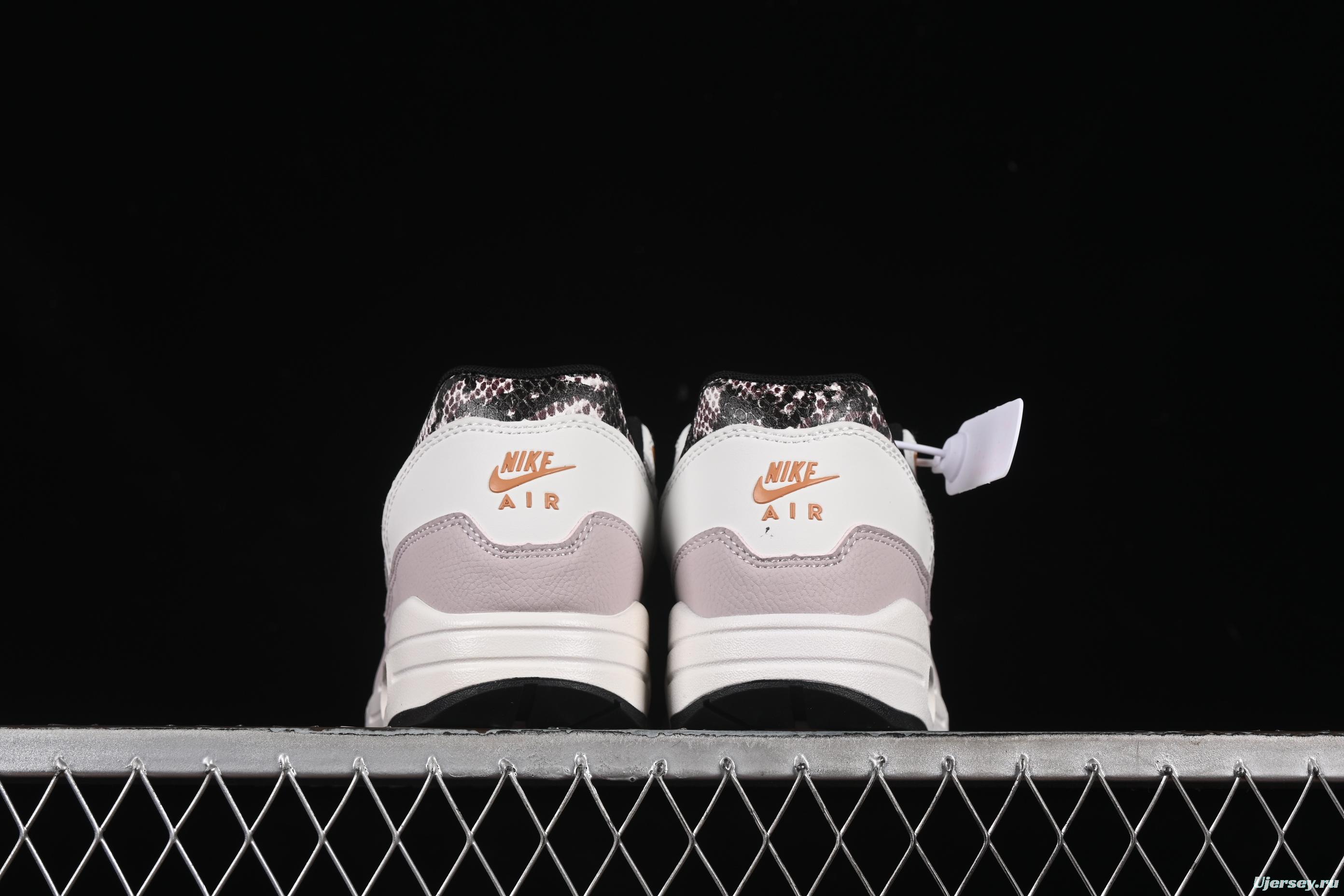 Nike Air Max 1 Retro Running Shoes with Half-Sole Air Cushion - HF5338-100