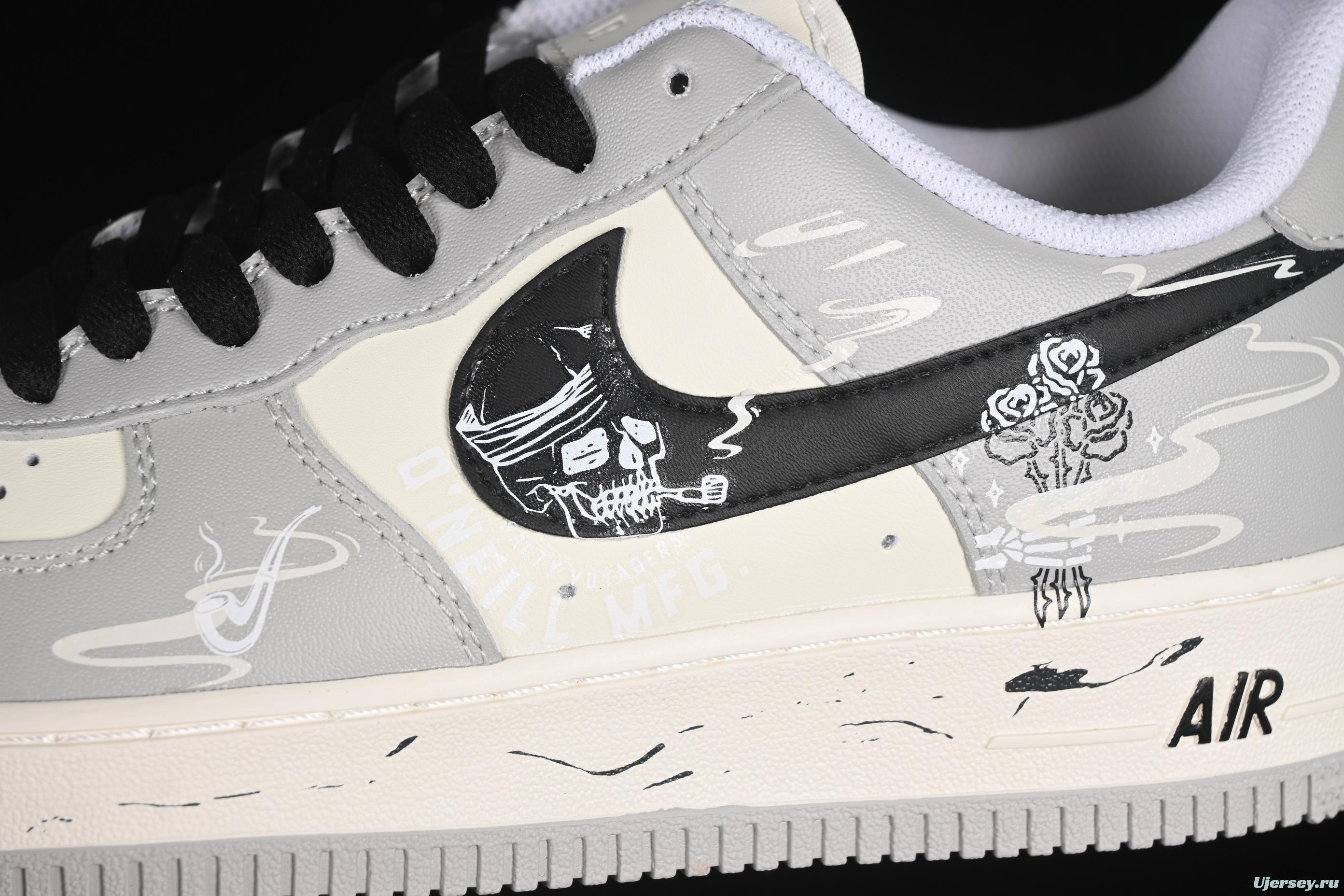 Nike Air Force 1 '07 Low "Quit Smoking" Custom Sneakers - DO7471-991