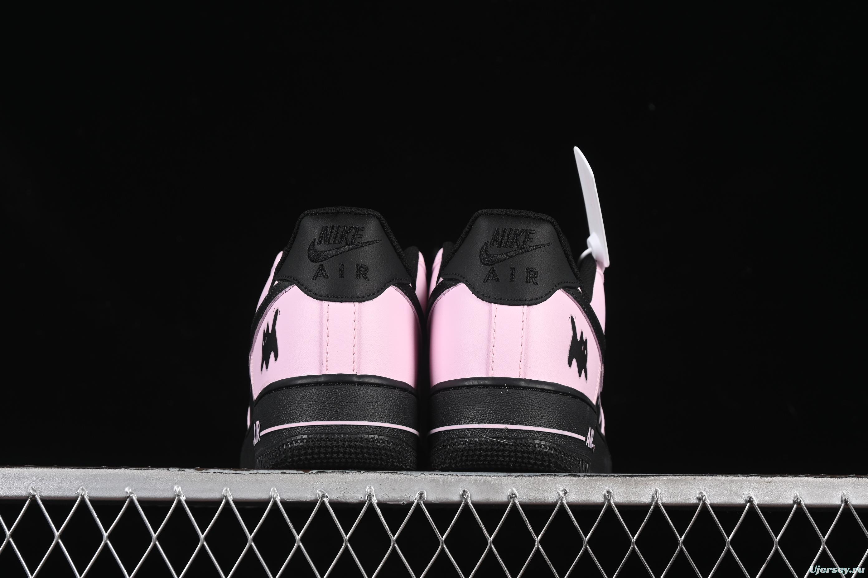 Nike Air Force 1'07 Low Casual Sneakers with Sweet Kitty Anime Theme - ZH0316-080