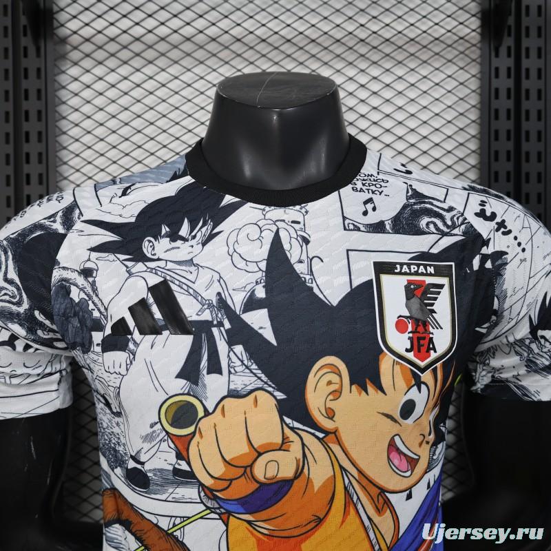 Player Version 2025 Japan White with Dragon Ball Manga Jersey