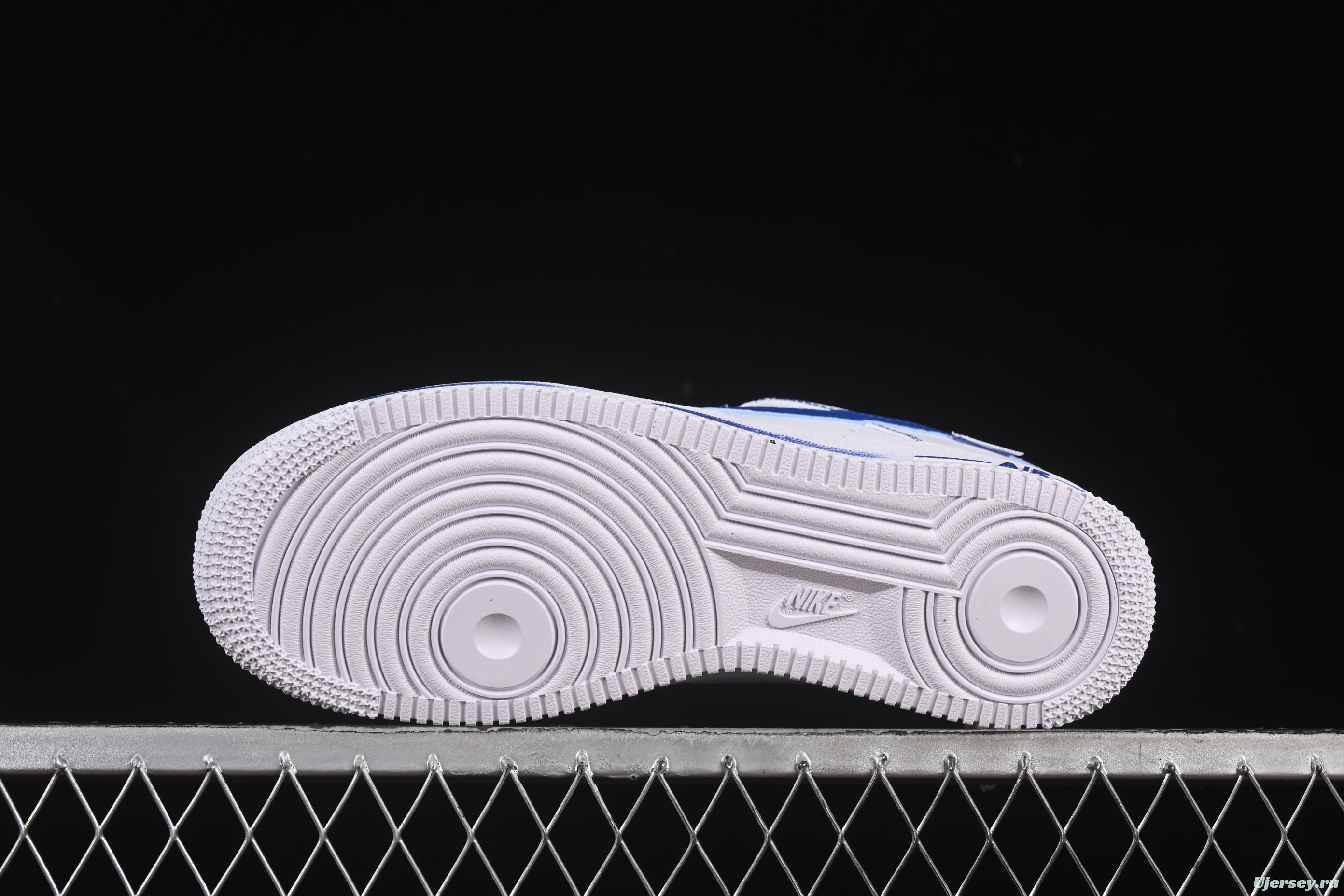 Nike Air Force 1'07 Low Casual Sneakers in Blue Ocean - ZH0316-083