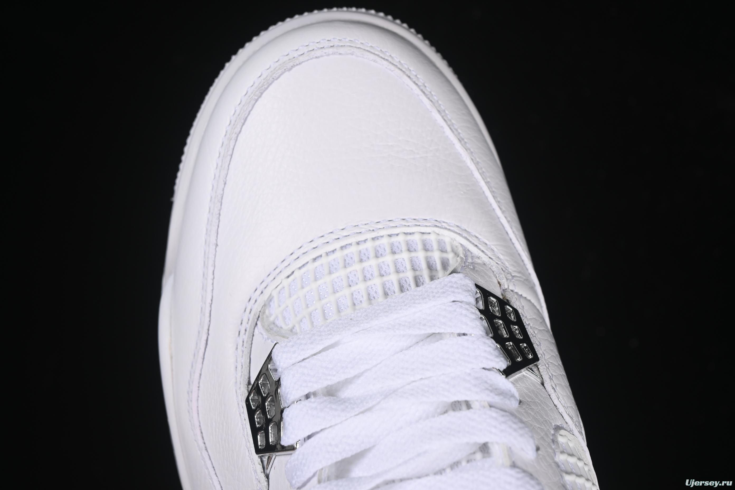 Nike Air Jordan 4 Retro PureMoney Sneakers - 308497-100