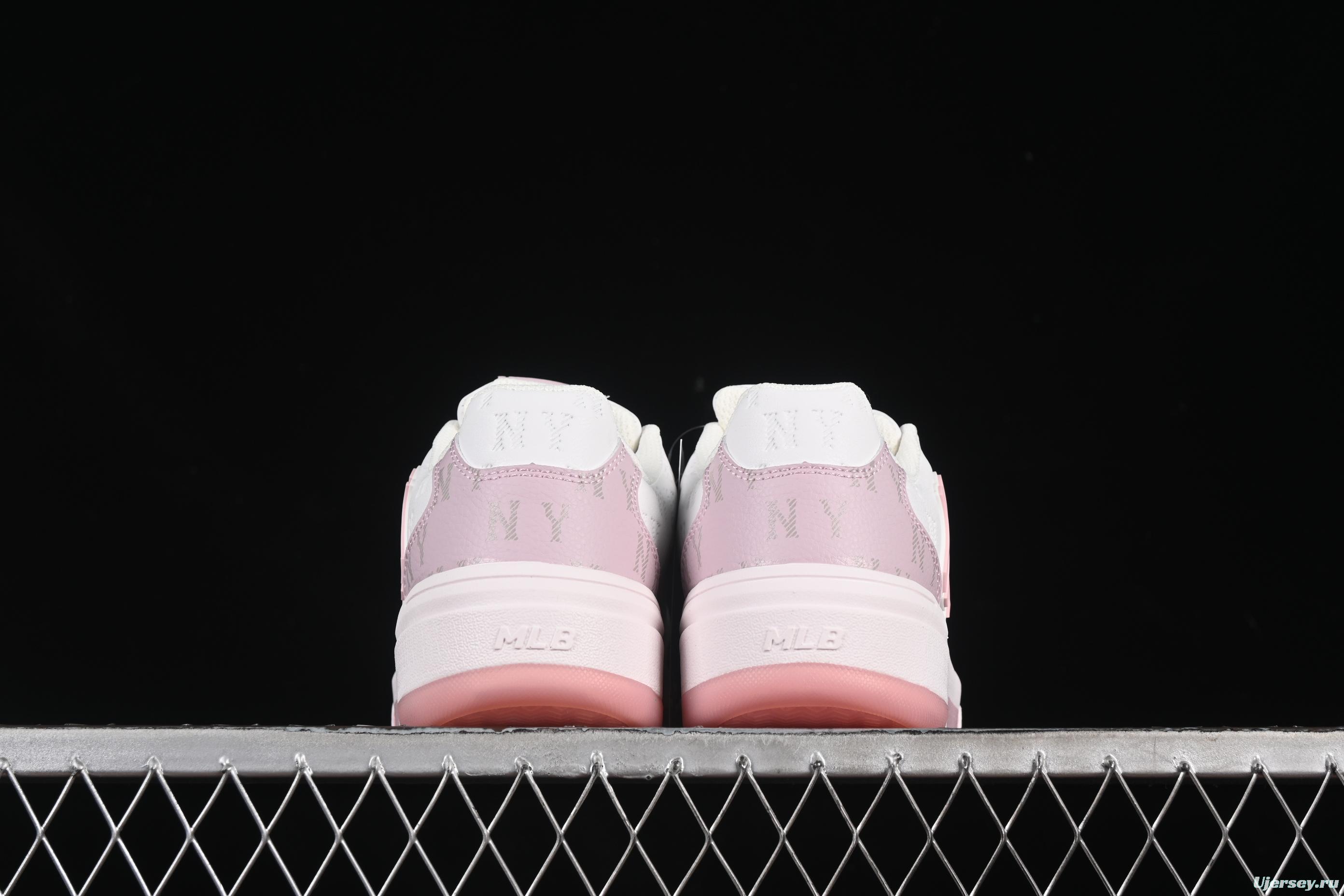 New York Yankees MLB Chunky Liner Embo Monogram Thick Sole Casual Running Shoes - 3ASXM075N50PKS