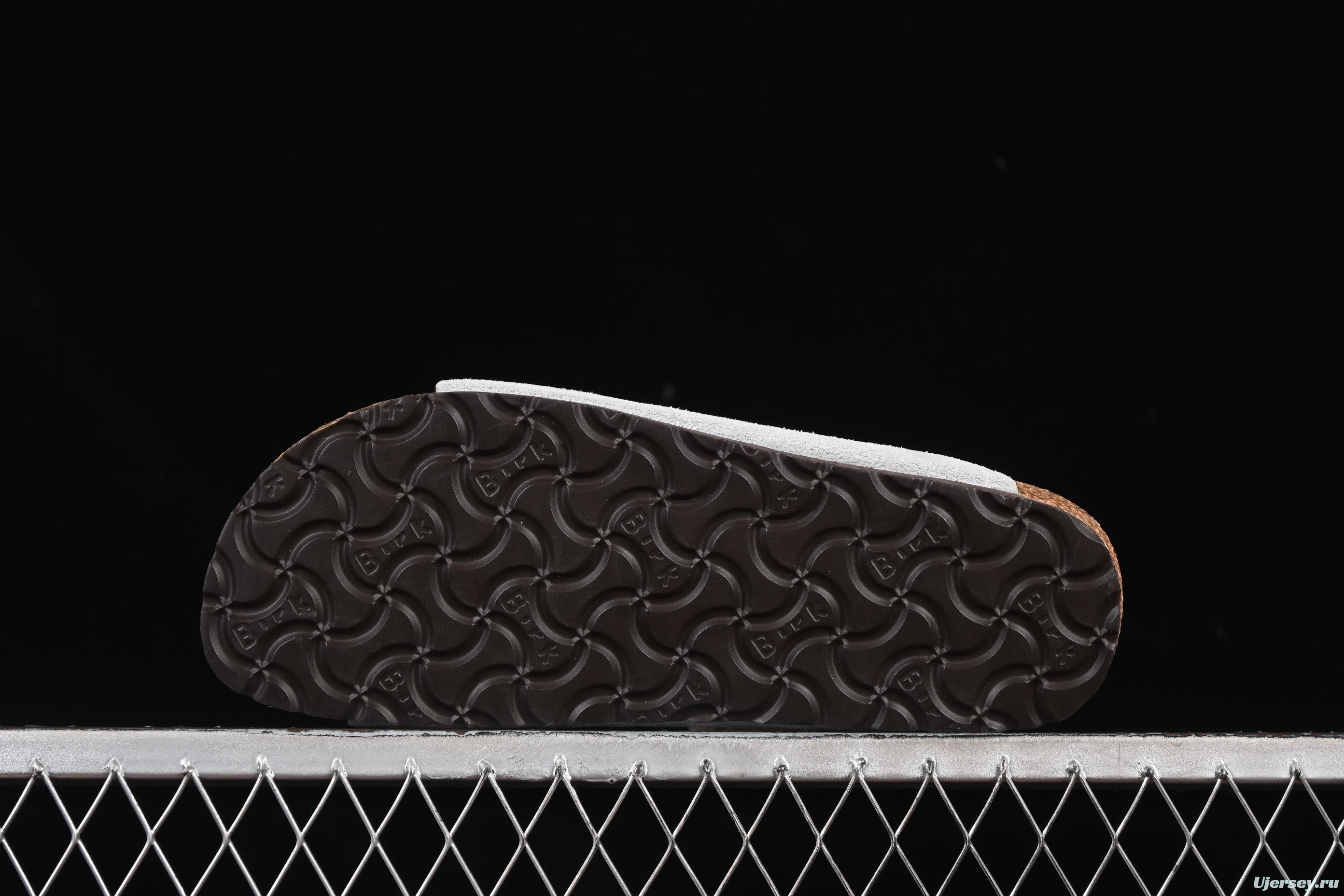 Birkenstock Sandals with Soft Suede Leather and Lambswool Insole - G.D4