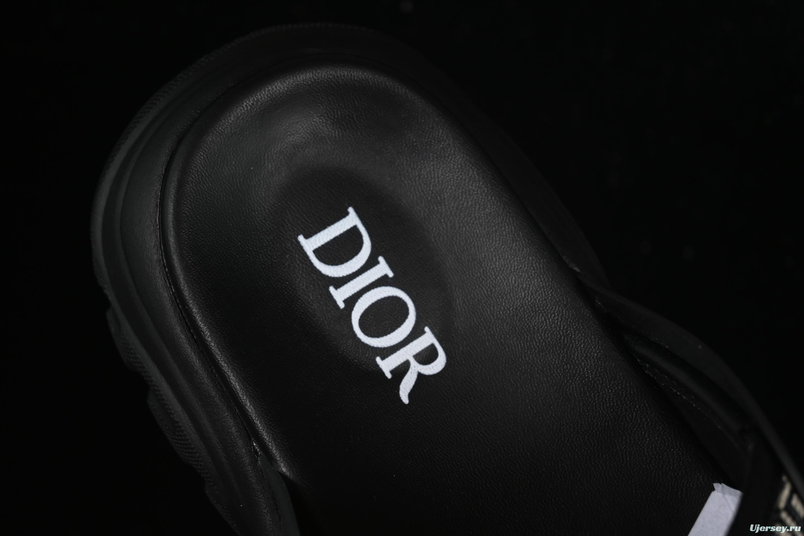 Dior H-Town Oblique Summer Men's Platform Casual Sandals - 3SA132ZYF