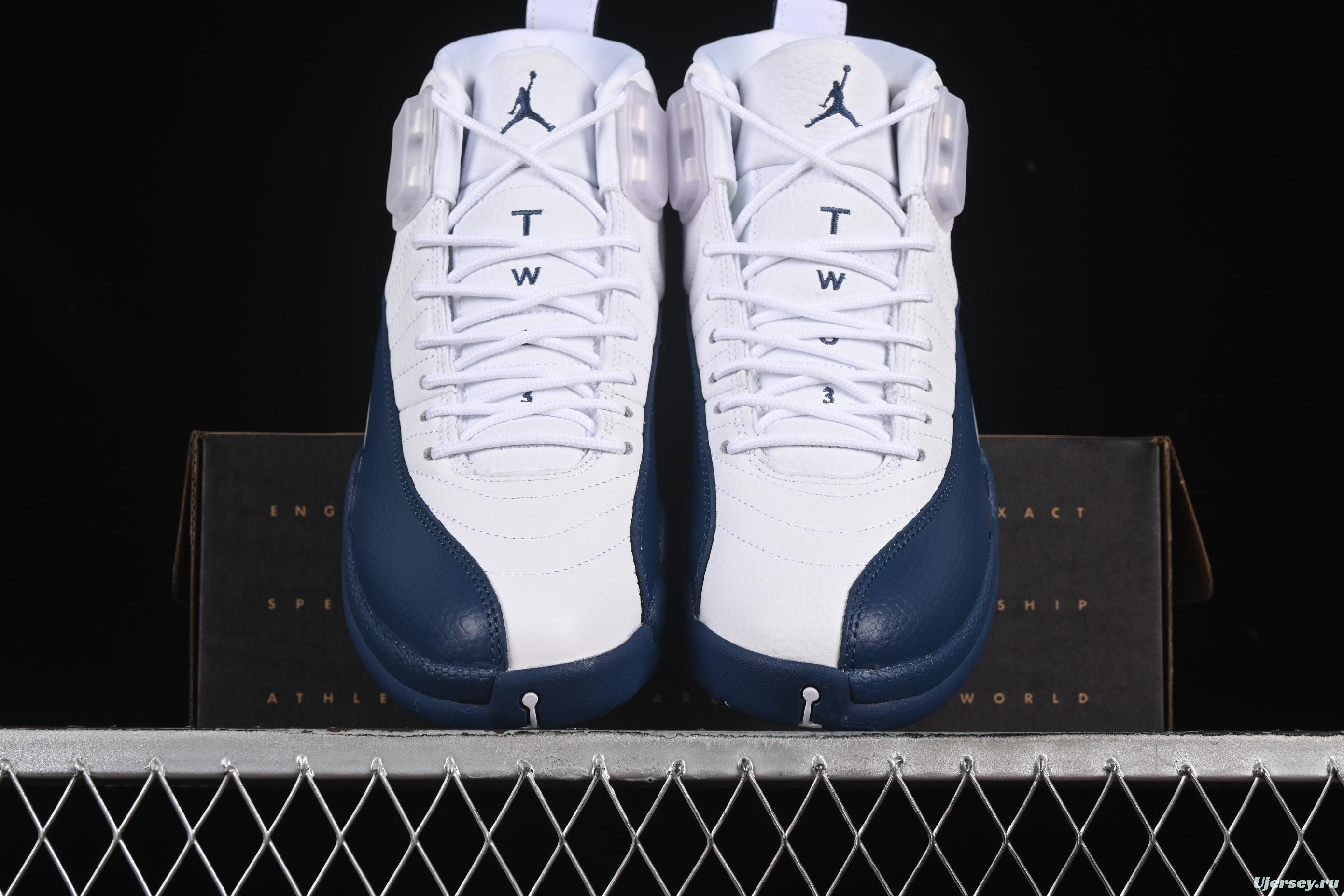 Nike Air Jordan 12 Retro French Blue Basketball Shoes - CT8013-114