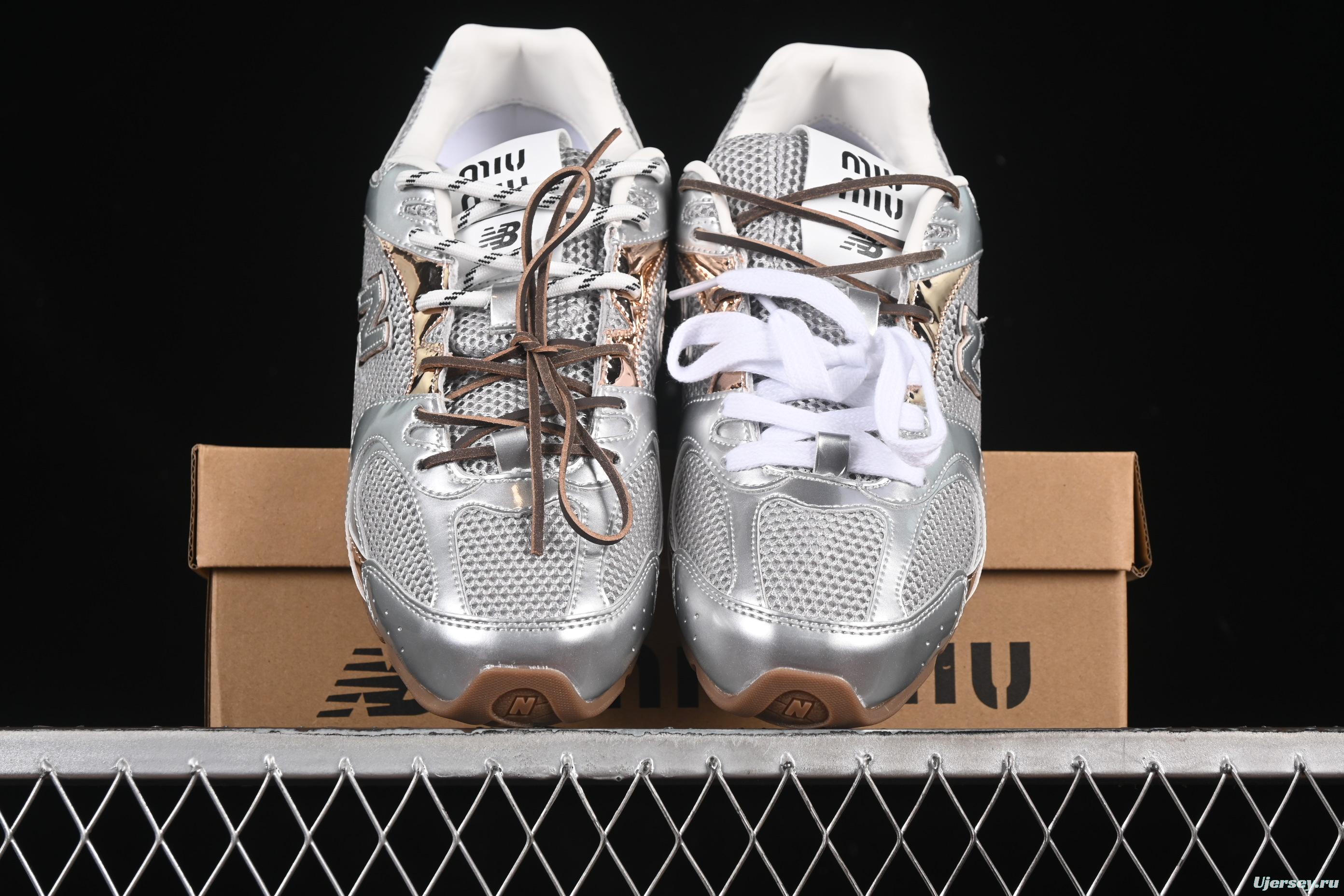 MiuMiu x New Balance 530 Low-Top Classic Retro Casual Running Shoes - AJD4