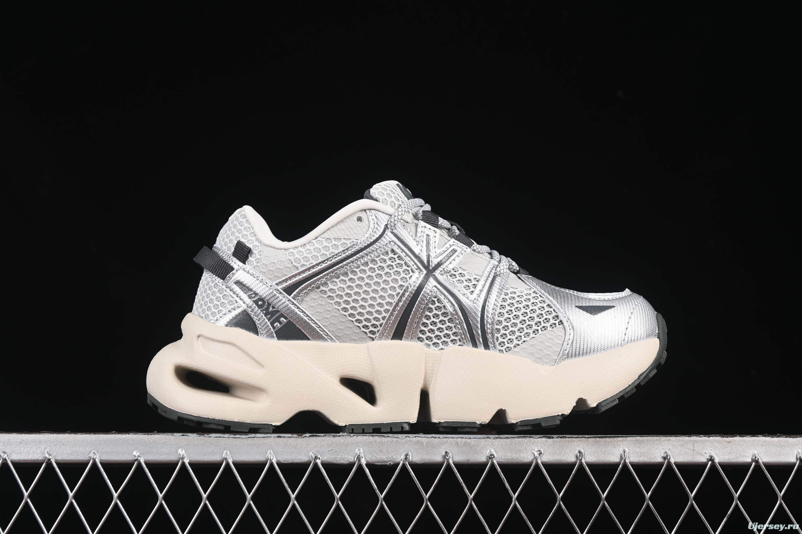 New York Yankees MLB Dome Runner Thick-Sole Hollow-Out Height-Increasing Casual Running Shoes - 3ARND015N50SIS