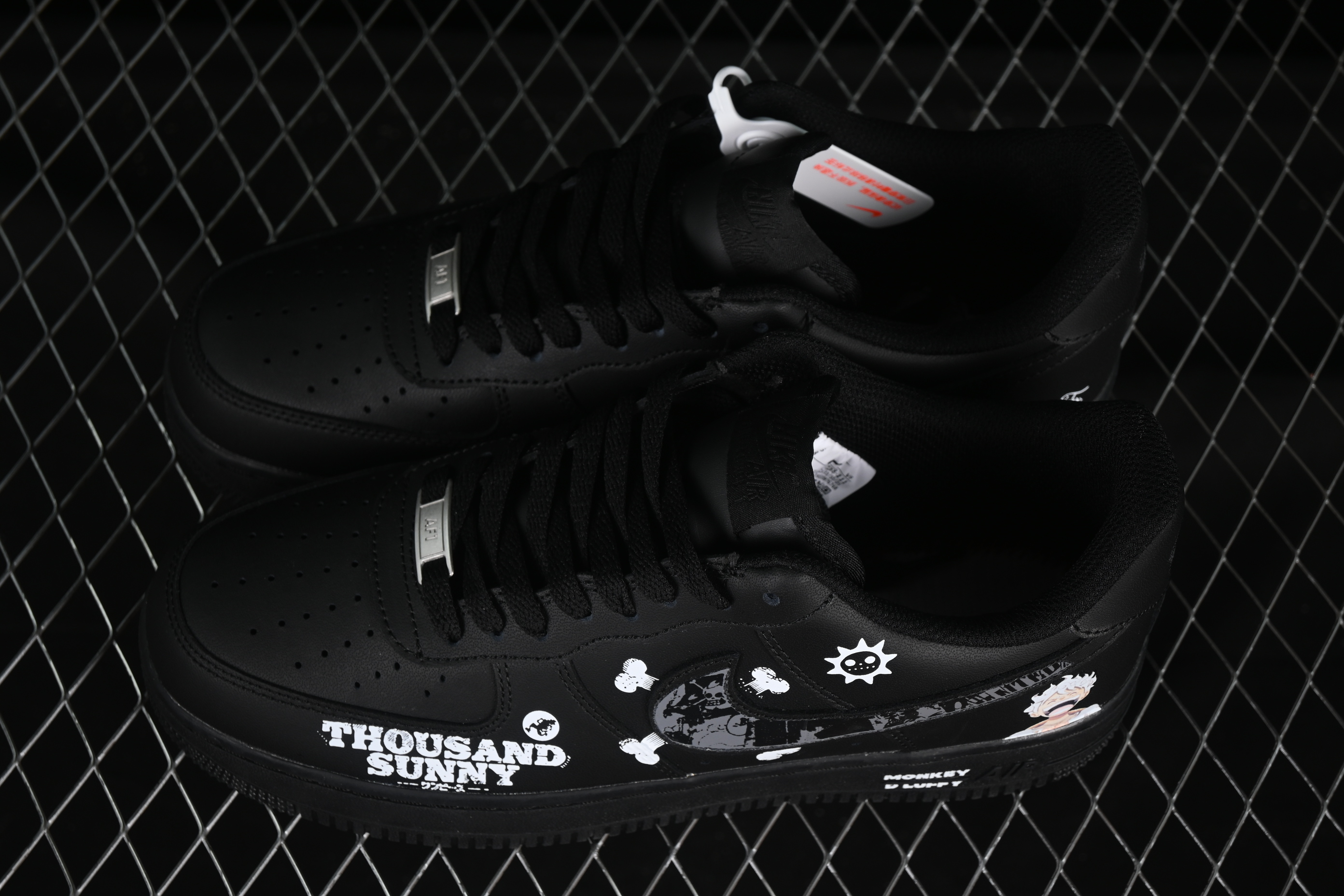 Nike Air Force 1'07 Low "Nica" One Piece Manga Series Gear 5 Nika Casual Sneakers - CW2288-016