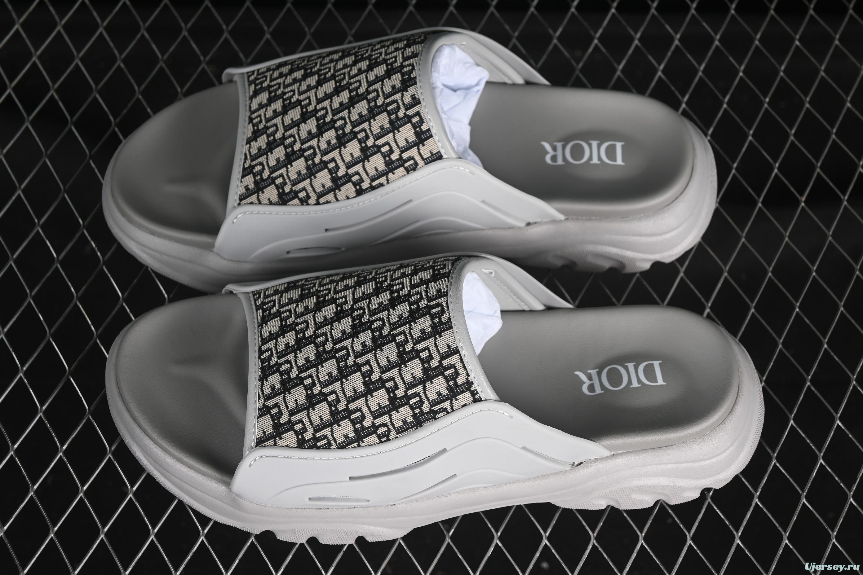 Dior H-Town Oblique Summer Men's Platform Casual Sandals - 3SA132ZYF