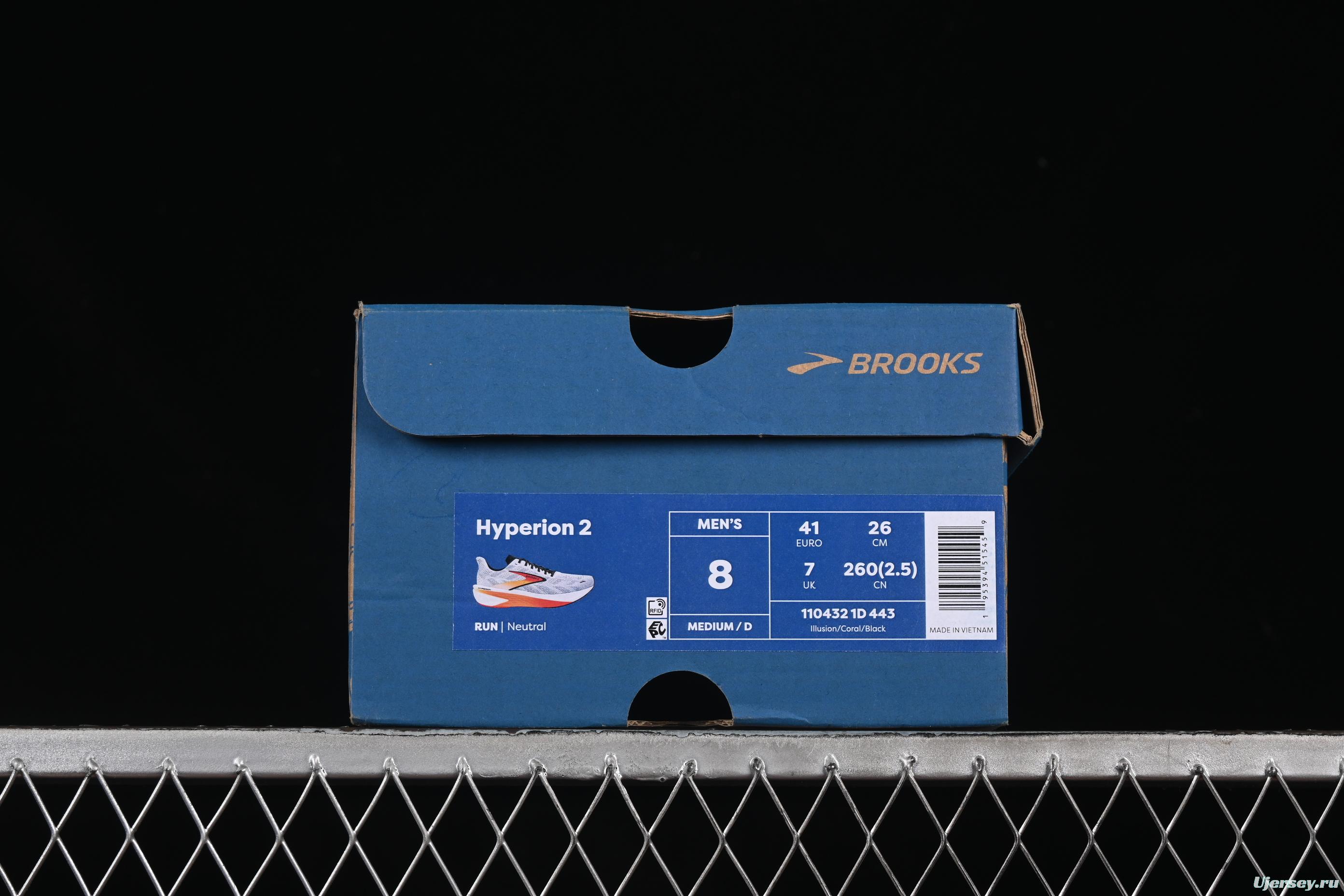 Brooks Hyperion 2 Low-Cut Breathable Lightweight Cushioned Running Shoes - 1104321D443