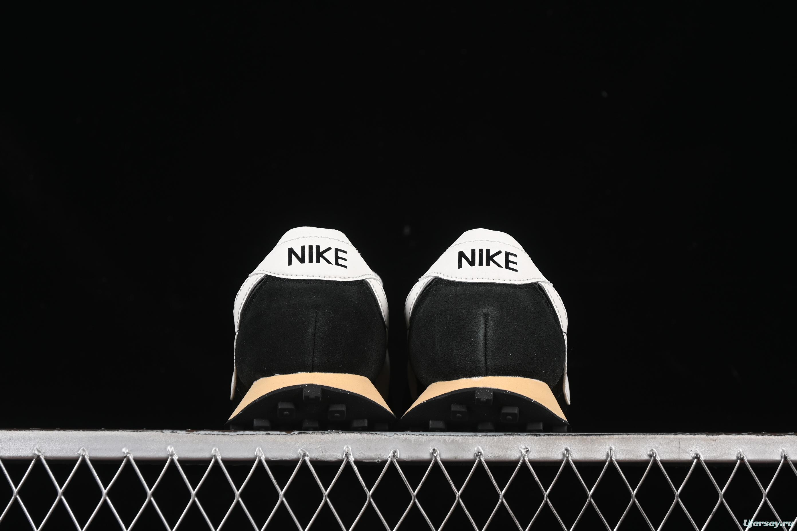 Nike Stussy Roshe Run LD-1000 Comfortable Versatile Non-Slip Wear-Resistant Waffle Low-Top Casual Running Shoes - HM0950-001