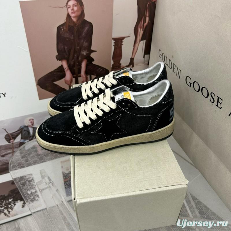 2024 Unisex GGDB Black Suede Sneakers MJ00260