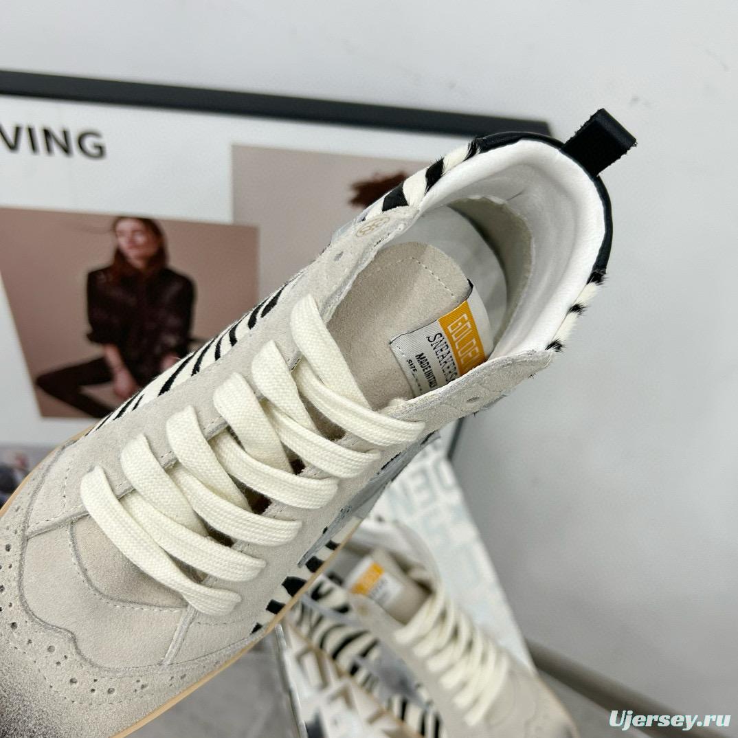 2024 Unisex GGDB Black White Grey Suede High Top Sneakers MJ00300