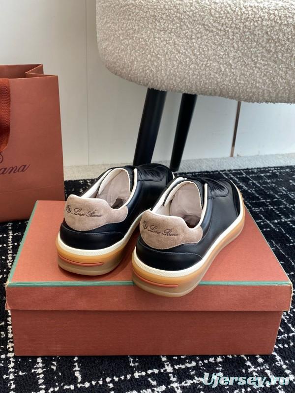 2024 Men Le Parmentier black suede leather casual sneakers MJ00320