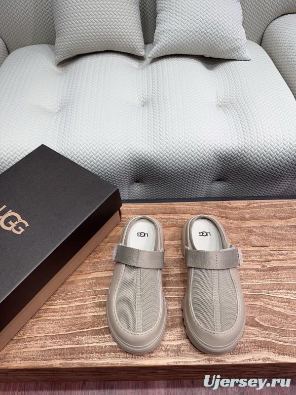 2025 UGG Beige Mesh Slippers