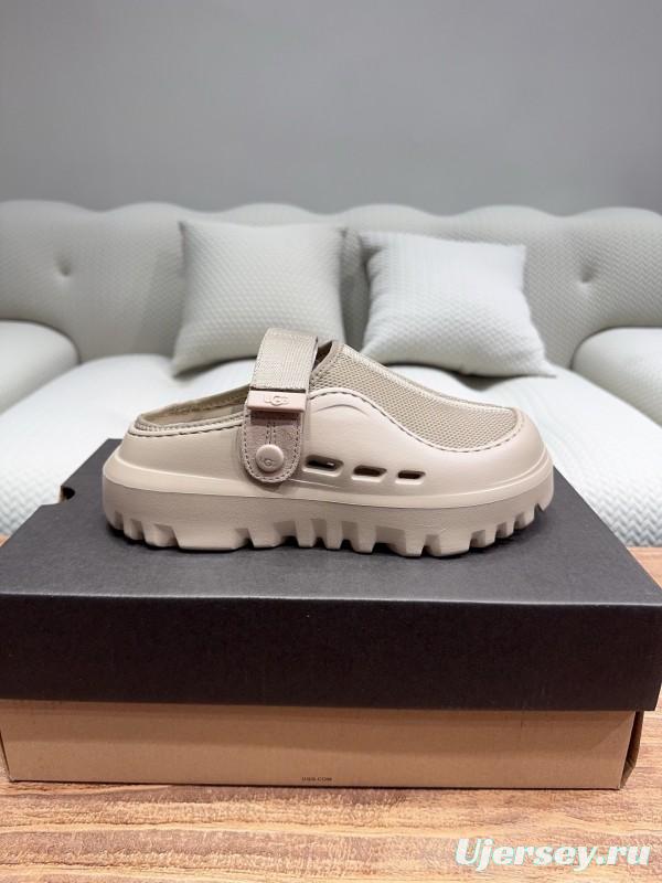 2025 UGG Beige Mesh Slippers