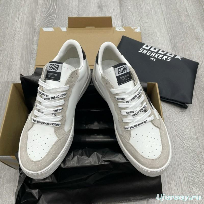 2024 Unisex GGDB White Black Suede Leather Low-top Sneakers MJ00260