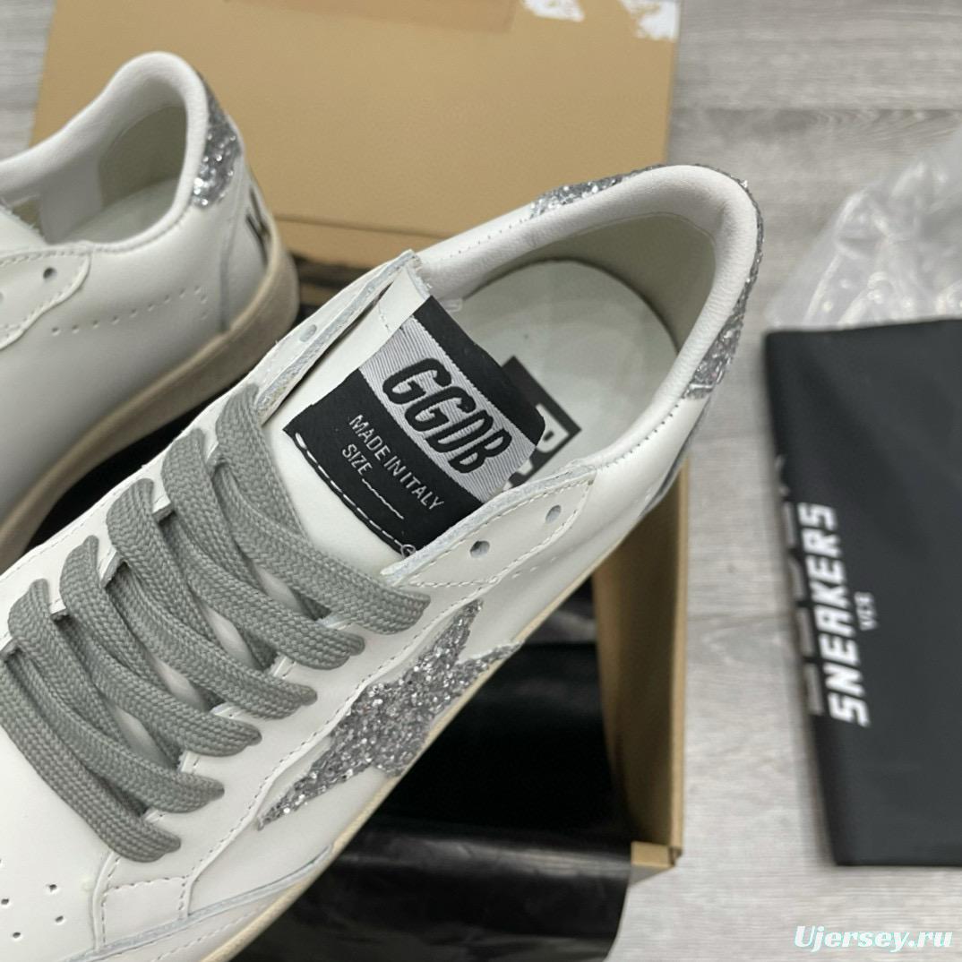 2024 Unisex GGDB White Grey Leather Sneakers MJ00260