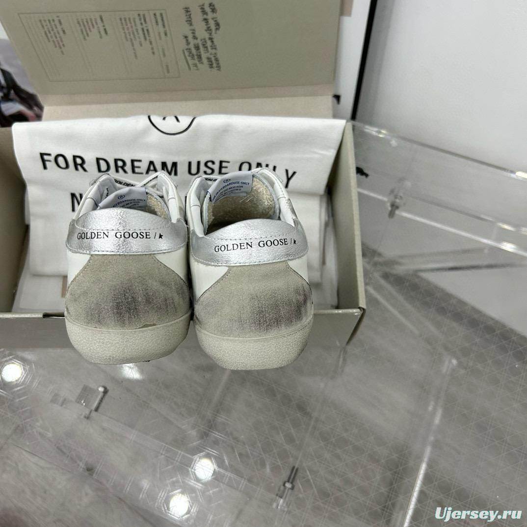 2025 Women GGDB White Red Leather Sneakers