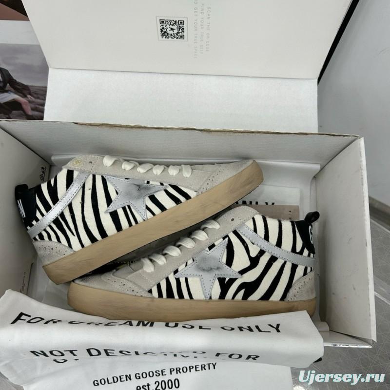 2024 Unisex GGDB Black White Grey Suede High Top Sneakers MJ00300