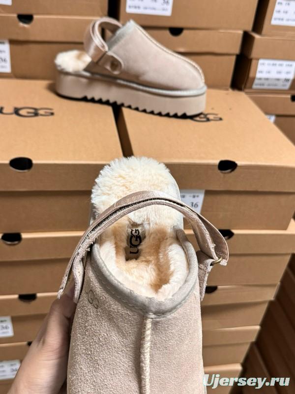 2024 Women UGG Sand Suede Slippers MJ00170