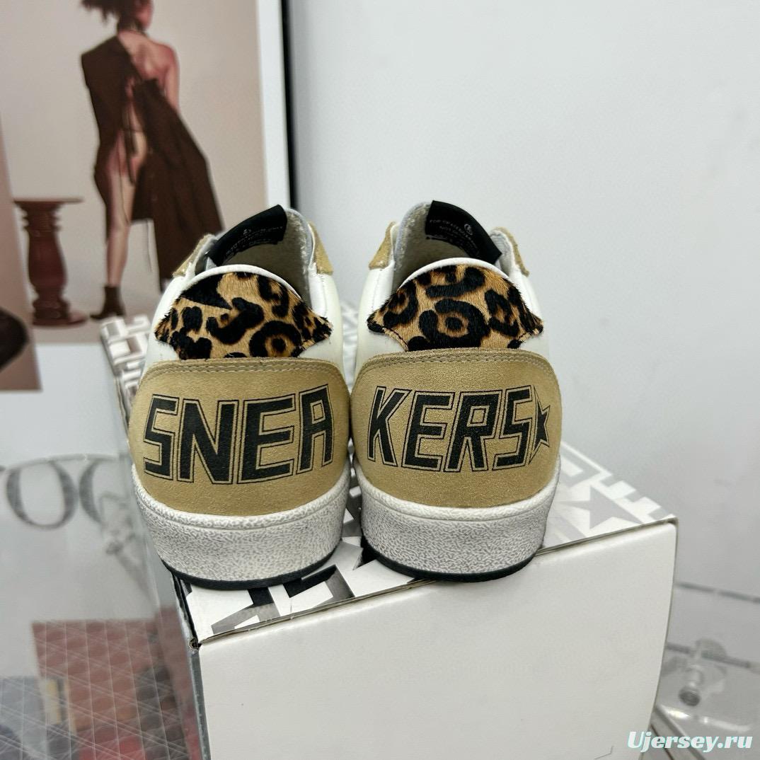 2024 Unisex GGDB White Beige Grey Suede Leather Low-Top Sneakers MJ00260