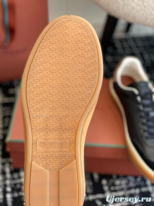 2024 Men LP Black Suede Leather Sneakers MJ00320