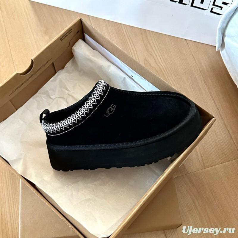 2024 UGG Black Suede Slippers