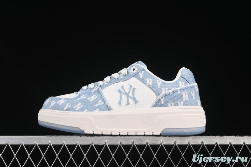 Adidas NY MLB Chunky Liner Embo Monogram New York Yankees Height-Increasing Thick Sole Casual Running Shoes - 3ASXV015N50BLS