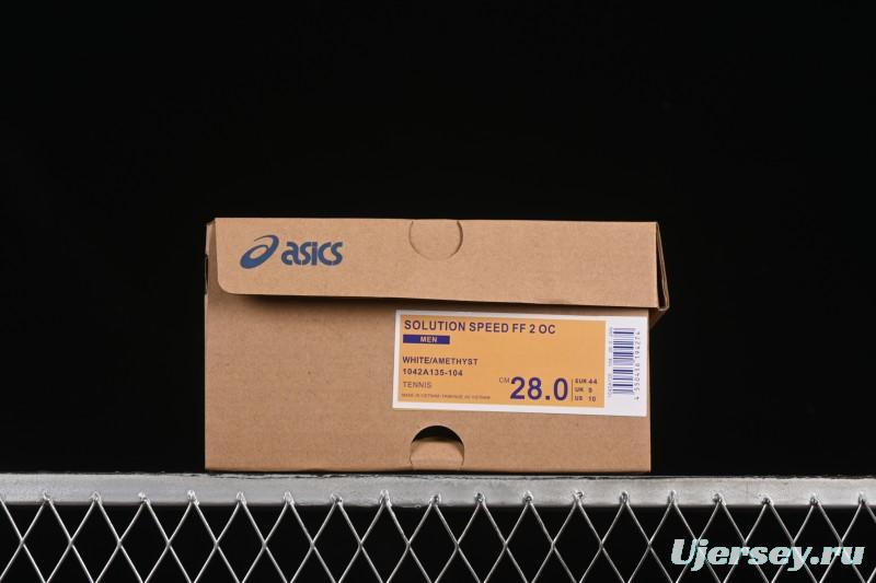 Asics Solution Speed FF 2 Retro Breathable Cushioned Casual Running Shoes - 1042A135-104