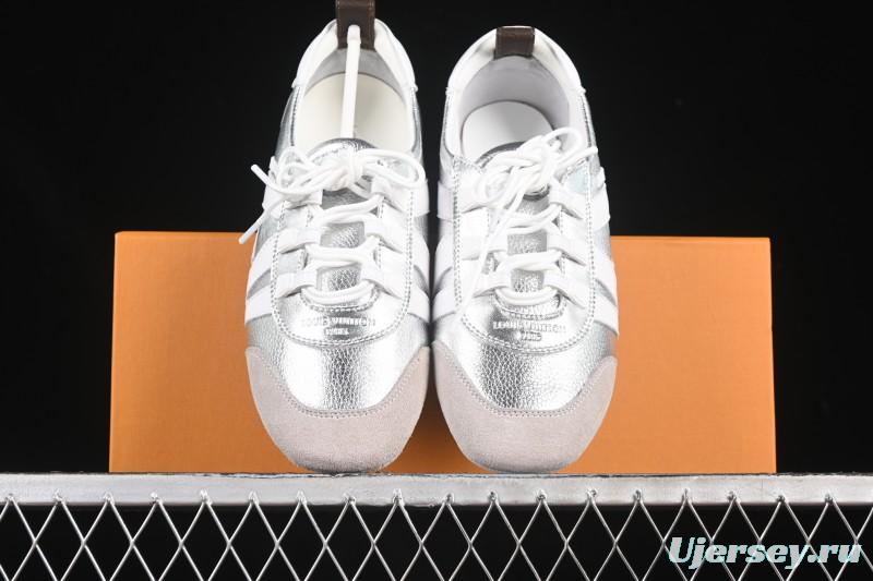 Louis Vuitton Sneakerina Round Toe Lace-Up Ballet Style Flat Training Shoes - N.F6