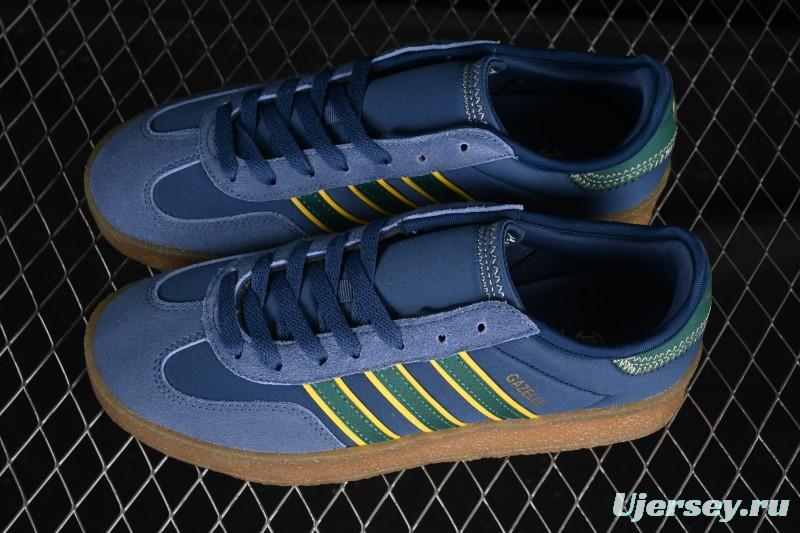Adidas Originals Gazelle S By JR5408 Clot Collaboration Platform Casual Slip-Resistant Wear-Resistant Low-Top Sneakers