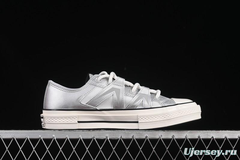 Converse Chuck 1970s Future Silver Low-Top Casual Sneakers - A15188C