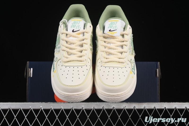 Nike Air Force 1'07 Low Bubble Mart Dimoo Casual Sneakers - FJ7740-110